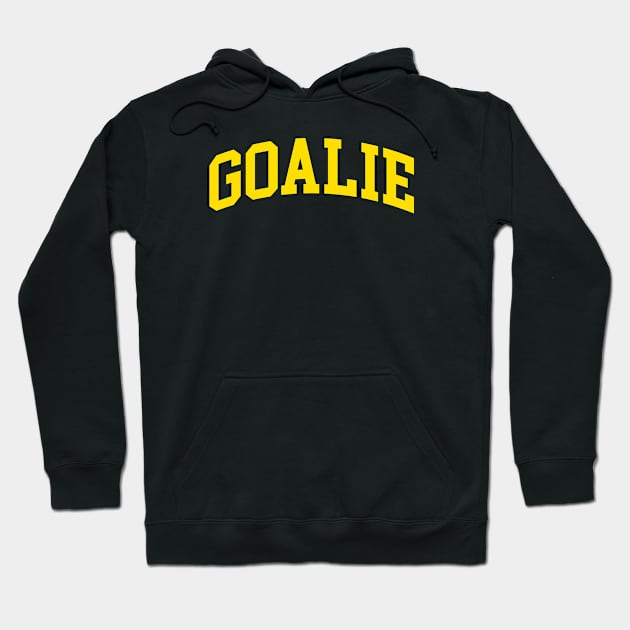 Goalie Hoodie by monkeyflip